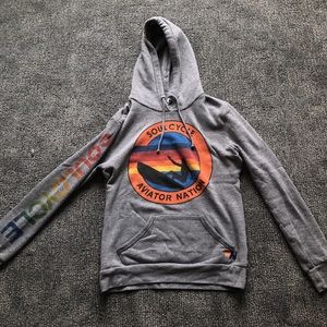 Soul Cycle x Aviator Nation hoodie